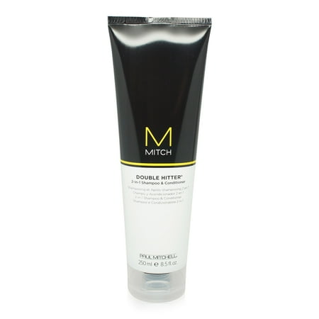 Paul Mitchell Mitch Double Hitter Two in One Shampoo and Conditioner  8.5 oz