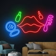 thumbnail image 2 of Handmadetneonsign Beauty Make Up Artist Neon Sign, Cosmetics Neon Light, Beauty Led Sign Decor, 2 of 5