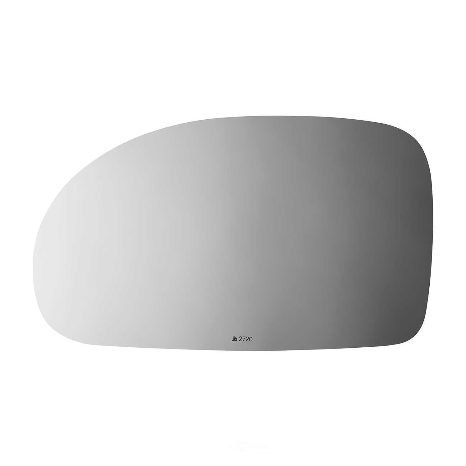 Burco Side View Mirror Replacement Glass - Clear Glass - 2720