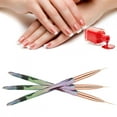 thumbnail image 5 of Pincel para decoración de uñas, Dekaim 3 piezas Pinceles para decoración de uñas Pintura de puntos Dibujo Manicura Accesorios para decoración de uñas(Gradient Color Nail Brush), 5 of 5