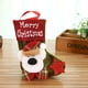 thumbnail image 3 of Calcetines navideños, paquete de 4 calcetines navideños de Papá Noel, muñeco de nieve, reno, oso y personajes navideños de peluche 3D, 3 of 7