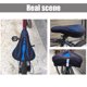 thumbnail image 3 of Funda Cojín Asiento Bicicleta Gel Espuma Acolchado Con Tira Reflectante (Negro Azul) Likrtyny paseo en bicicleta, 3 of 8