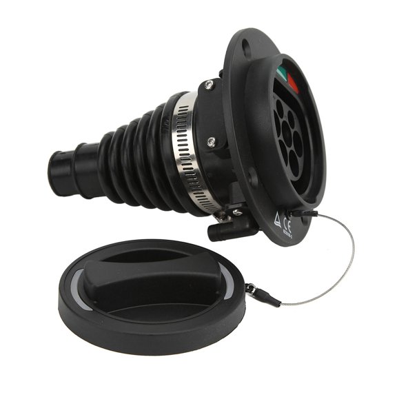 Riwesomey Adaptador de enchufe de carga tipo 2 EV, conector monofásico, enchufe de Cable, piezas de vehículos eléctricos, accesorios para Vehículos, repuestos y accesorios Mis