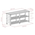 thumbnail image 5 of Keystone banc à chaussures, 5 of 5