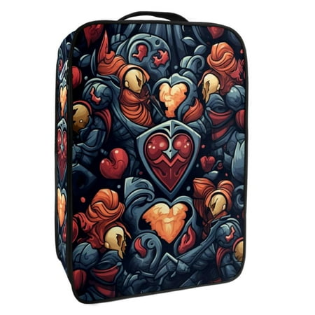 

Hearts Battle Organize Your Shoes with our Polyester Shoe Boxes - Convenient and Space-saving Storage Solution - 23x31cm/9x12in Size