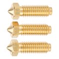 thumbnail image 1 of 3Pcs 3D Printer Nozzles High  Brass M6 Thread 1.75mm Filament for Kobra 2 Pro Plus with Various Materials, 1 of 8