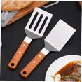thumbnail image 5 of DEEPCRAFF 2-Pack Stainless Steel Kitchen Cooking Turner Spatulas for Home Cooking and Food Preparation, 5 of 8