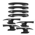 thumbnail image 1 of Cubierta de Recubrimiento de Manija de Puerta Exterior para Toyota Camry LE SE XLE XSE 2018-2024 8ª 8.5ª Gen Protector de Manija de Puerta de Fibra de Carbono Negra, 1 of 7