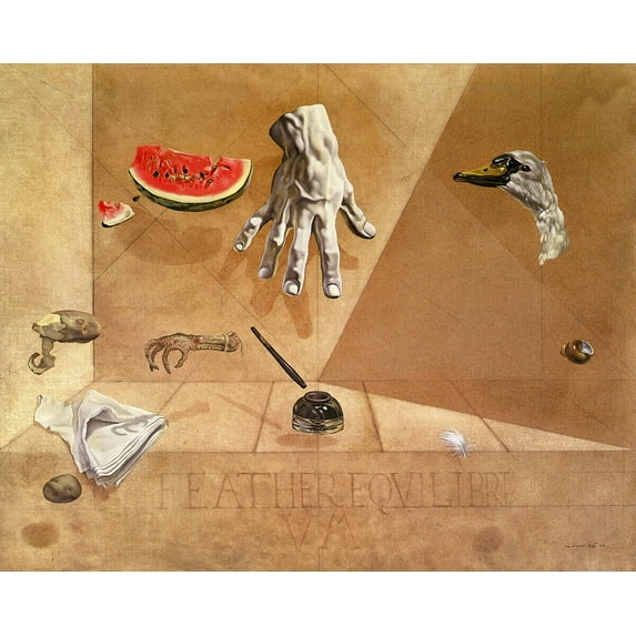 Dali - Intra Atomic Equilibrium - CANVAS OR PRINT WALL ART