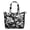 Artistic, variant on Boho Daisy Print Overnight Bag Retro Floral Weekender Duffel, , Large Capacity, Adjustable Shoulder Strap