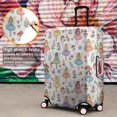 thumbnail image 4 of Colorful Fairy Flower Pattern Luggage Cover Fashion Suitcase Cover Baggage Covers Fit 25-28 Inch Luggage (Go Travel), 4 of 5
