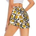 thumbnail image 3 of Fotbe Snake And Rose Womens High Waist Running Shorts Athletic Workout Quick Dry Shorts for Women with Pockets Gym Yoga Summer Shorts-X-Large, 3 of 9