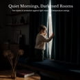 thumbnail image 5 of NICETOWN 2-Layer Blackout Curtains, Greyish Blue, 52x63, Energy Saving, 5 of 8