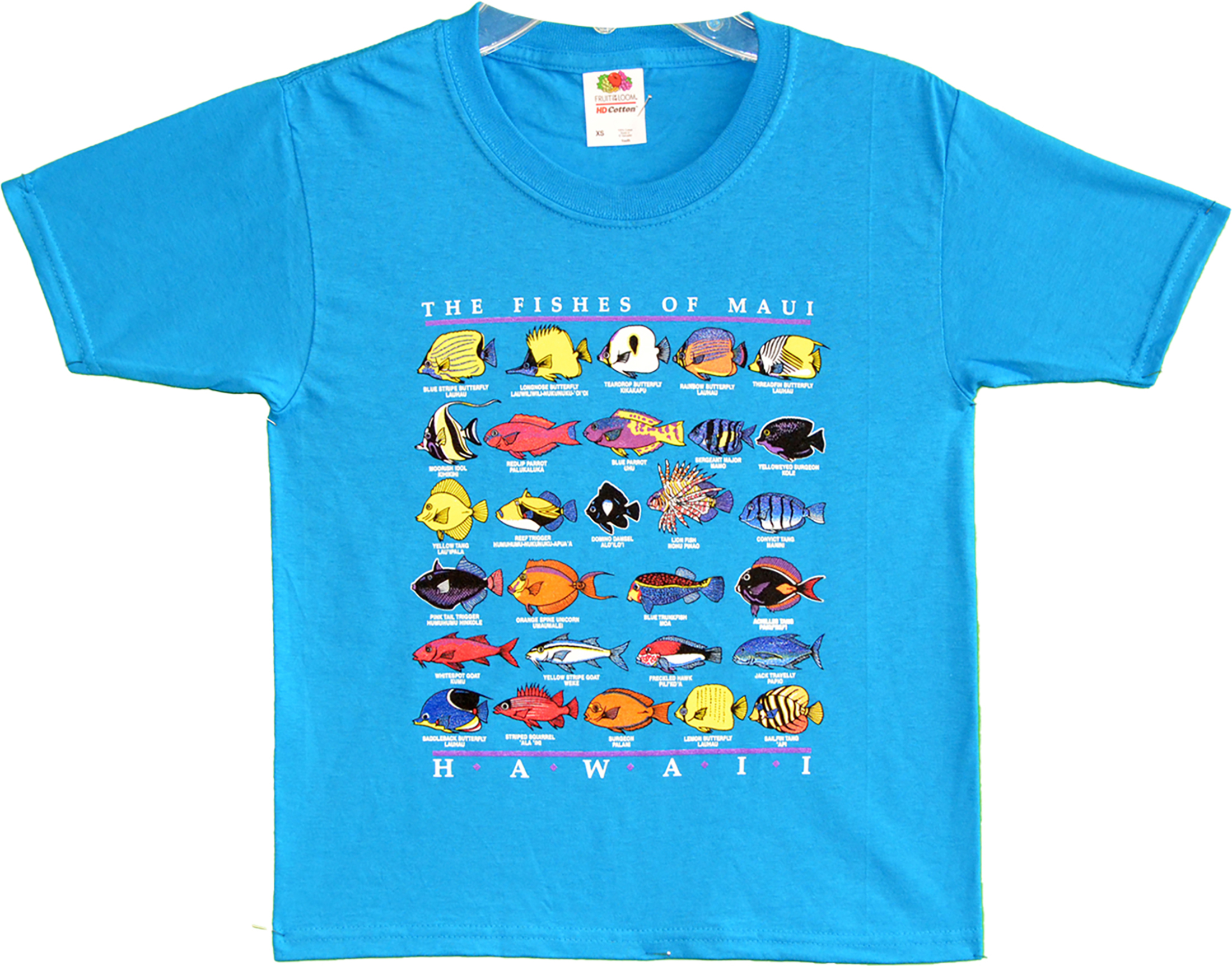 Youth Hi Tee Fishes of Island