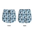 thumbnail image 5 of Lsque Daisies Flowers Printed Women's Running Shorts with Liner Pockets,Elastic Quick Dry Workout Athletic Gym Yoga Shorts,Womens High Waist Shorts-XX-Large, 5 of 9