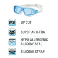 thumbnail image 3 of VIEW Swimming Gear V-1000 Xtreme Swim Goggles, Blue, 3 of 4