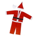 thumbnail image 1 of Niños Niños Niñas Navidad Papá Noel Traje Fiesta Traje Disfraces Disfraces, 1 of 9