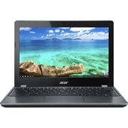 Acer Chromebook 11 11.6" Laptop, Intel Celeron, 4GB RAM, 16GB HD, Chrome OS, Gray, C740-C4PE