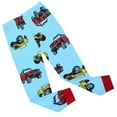 thumbnail image 5 of SXIMEE 3-8T Long Sleeve Snug Fit Pajamas for Boys 100% Cotton Sleepwear,Tops and Pants 2-Piece PJ Set, Truck Pattern, 5 of 6