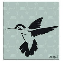 Stencil1 Hummingbird Stencil 5.75" x 6" Art Stencils