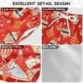 thumbnail image 2 of FORMRS Boys Swim Trunks Quick Dry Mesh Liner Boardshorts Sizes XS-XL, Red Christmas Ornaments Pattern, 2 of 7
