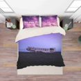thumbnail image 1 of 3D Purple Sky Juego de Funda de edredón Juego de fundas de almohada 120, 1 of 2