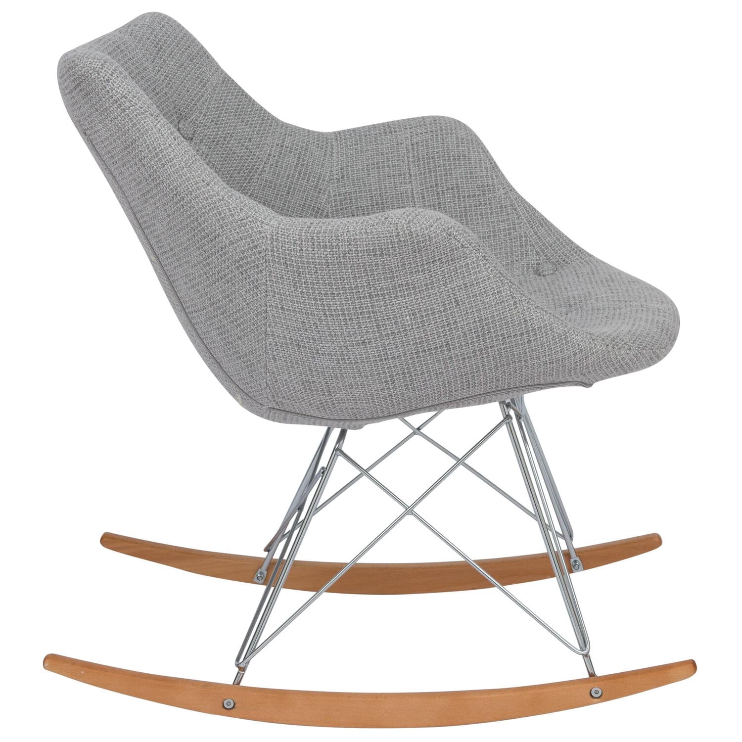 Rocking Chair - African Artistry Fabric Chair - Nursery & Kids Room Decor - Comfortable Seating