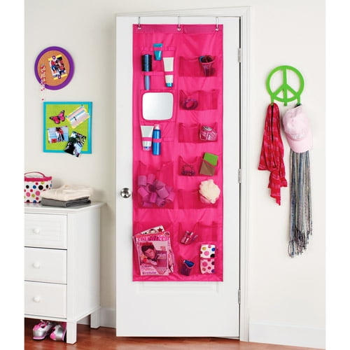 Your Zone So over It Closet Door Organizer, Racy Pink