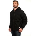 thumbnail image 2 of Bass Creek Outfitters Men's Duck Canvas Sherpa Lined Jacket, Sizes M-3XL, 2 of 14