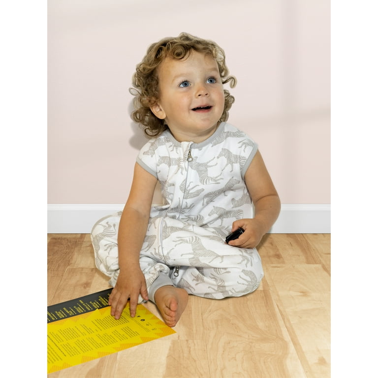 Bublo Baby Warm Sleeper Sleep Sack for Toddlers 2t 3t Breathable Wearable Blanket with Feet Grey Walmart