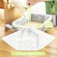 thumbnail image 3 of Odor Control 24.4 x 11.6 inch Durable Drawstring Litter Box Liner Bags, 10 Count, 3 of 7
