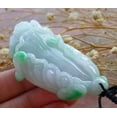 thumbnail image 6 of Certified Hand Carved Green Natural Myanmar Burma A Jade jadeite Lotus Flower Cabbage Pendant Necklace, 6 of 10