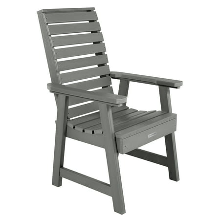 Highwood Weatherly Dining Chair - Dining Height, Outdoor, Eco-friendly, Synthetic Wood