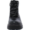 thumbnail image 3 of Gentle Souls by Kenneth Cole Womens Brooklyn Leather Combat & Lace-up Boots, 3 of 3