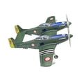 thumbnail image 4 of KLKCMS 1:48 Fighter Building Kits Collection Plane Ornament DIY Airplane Handcrafts Green, 4 of 7