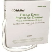 Reliamed Tubular Elastic Strech Dressing ''5.25 5.25 , Single Roll'' 4 Pack