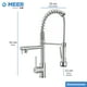 thumbnail image 3 of MEER Faucets by CNX | Fregadero para Cocina Doble de Acero Inoxidable Satinado, Mezcladora Monomando con Dos Salidas de Agua y Accesorios de Instalación, 3 of 8