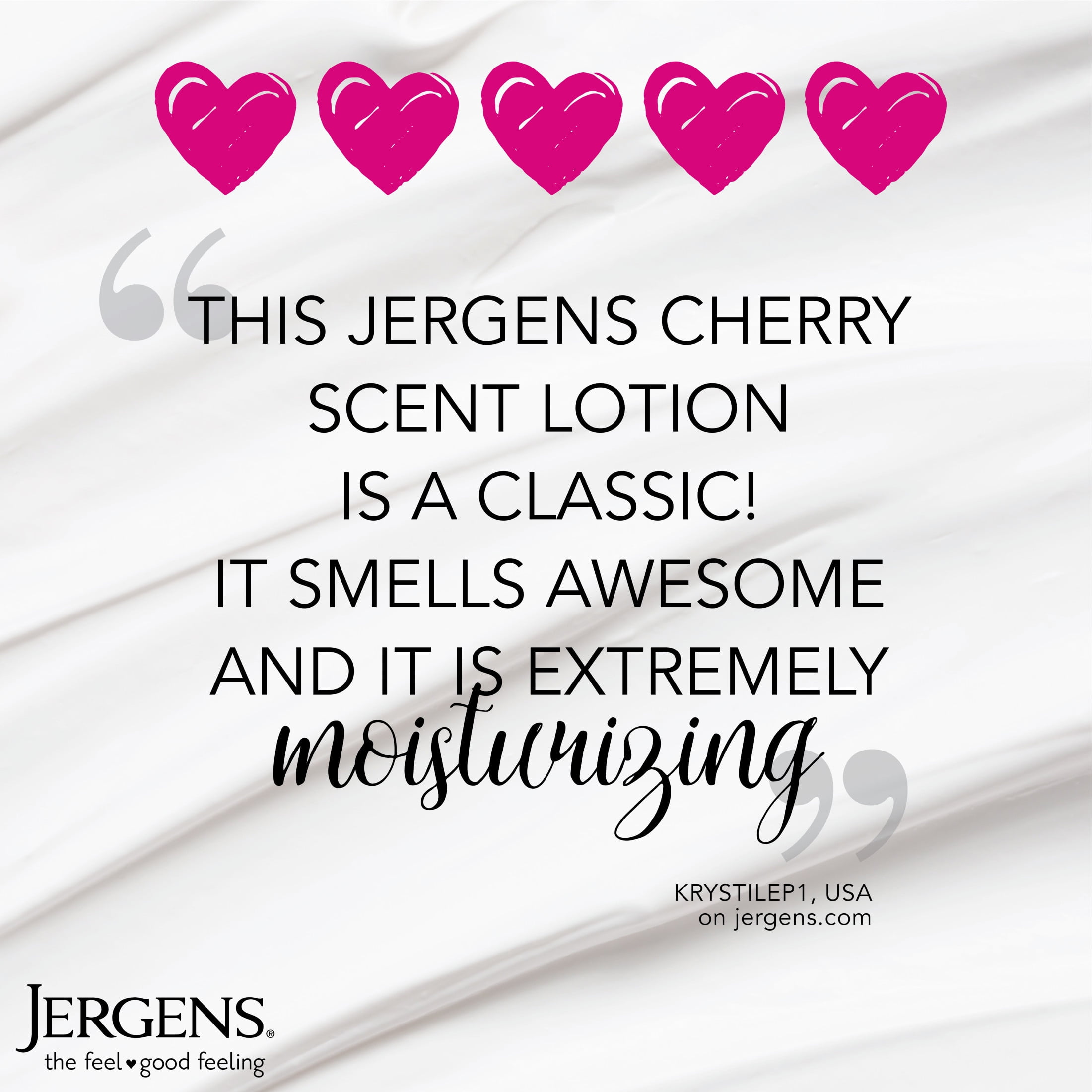 Jergens Original Scent with Cherry Almond Body Lotion, Dry Skin Body Moisturizer, 26.5 oz