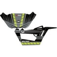 thumbnail image 2 of Attack Graphics Brute Complete UTV Graphics Kit Black/Dark Grey/Green for Arctic Cat Wildcat Sport 700 2017, 2 of 2