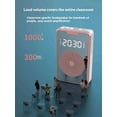 thumbnail image 3 of Micrófono inalámbrico portátil con Bluetooth para enseñanza, altavoz Bee, venta al aire libre, megáfono con sonido para guía turístico, 3 of 8