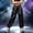 Black, variant on Kids Shiny Metallic Jogger Pants Hip Hop Dance Performance Cargo Pants for Boys Girls Green