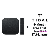 Xiaomi Mi Box S 4K HDR Android TV + TIDAL Premium 4-Month Free Trial_*