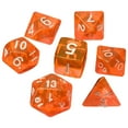 thumbnail image 3 of Ensemble de dés Polyédriques Transparents pour Donjons et Dragons, 3 of 8