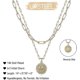 thumbnail image 5 of Layered Necklaces for Women, 14K Gold Plated Layering Paperclip Chain Necklace Simple, 5 of 5