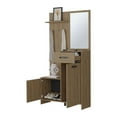 thumbnail image 3 of Newboti Furniture Elko Hall Tree Multistorage with a Mirror. Natural Oak 47407, 3 of 8