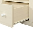 thumbnail image 6 of Convenience Concepts Newport Park Lane 1 Drawer TV Stand with Storage Cabinets and Shelves for TVs up to 65 Inches, Ivory, 6 of 8
