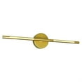 thumbnail image 1 of CWI Lighting Oskil Satin Gold Finish LED Integrated Wall Light Indoor, 1 of 6