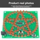 thumbnail image 3 of Kit Electrónico DIY: Lámpara de Agua con Forma de Estrella Pentagonal Circular de 80 LED, Kit de Microcontrolador para Práctica de Producción Electrónica., 3 of 5