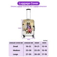 thumbnail image 5 of Happy New Year 2026 Newfoundland Santa Gnome Holiday Party Snow Travel Luggage Cover Newfie Dog Lover Gifts Suitcase Dust Protective Decor - 13019, 5 of 5
