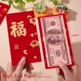 thumbnail image 6 of ThxToms Gold Foil Fu Red Envelopes, 36pcs Year of the Horse 2026 Lucky Money Envelopes for Chinese New Year, L, 6 of 6